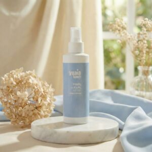 YUAIA TWIRL & CURL – Curly Spray 150 ml – Lehký stylingový sprej pro tvar, objem a refresh kudrn